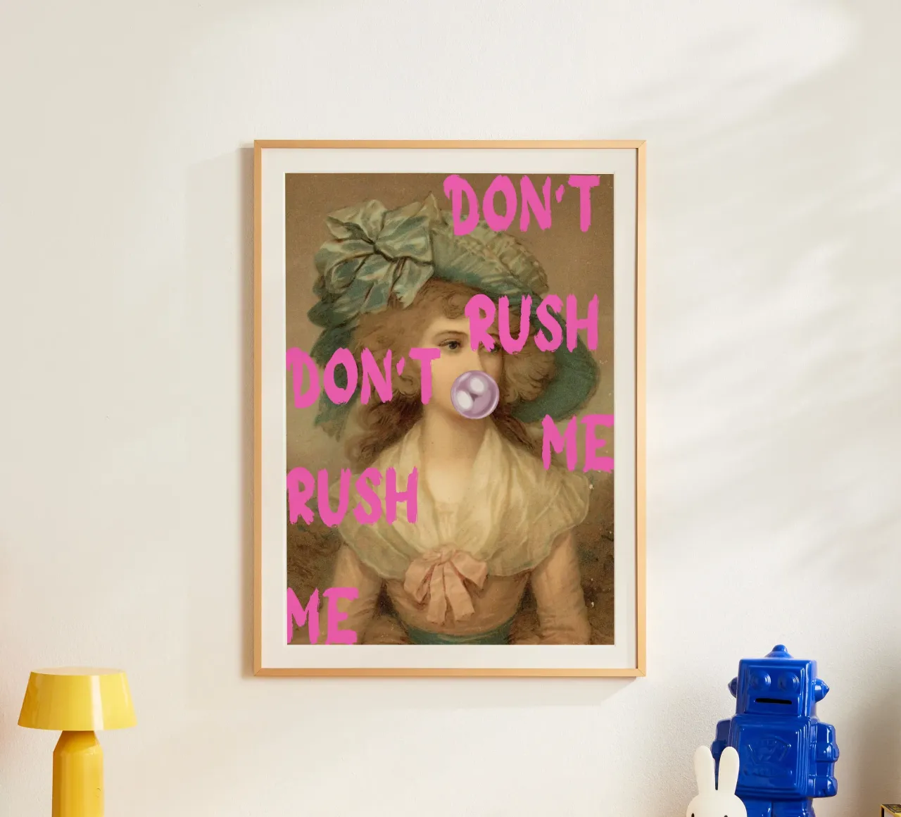 "Shh... sto leggendo" - Pop Art, Remix classico, Umoristico, Boo poster da NorwesClub
