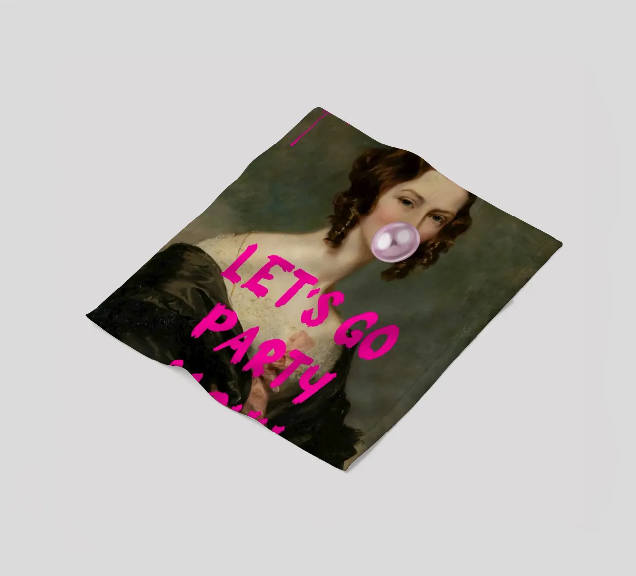 "Let's Go Party Babyy" - Pop Art, Classic Remix, Festive, Pi coperta in pile da NorwesClub