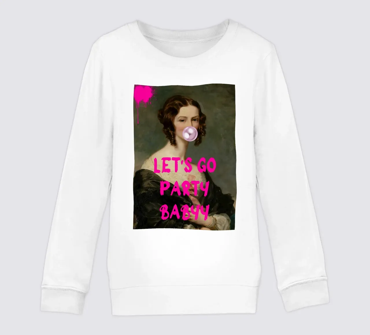 "Let's Go Party Babyy" - Pop Art, Classic Remix, Festive, Pi felpa bambino da NorwesClub
