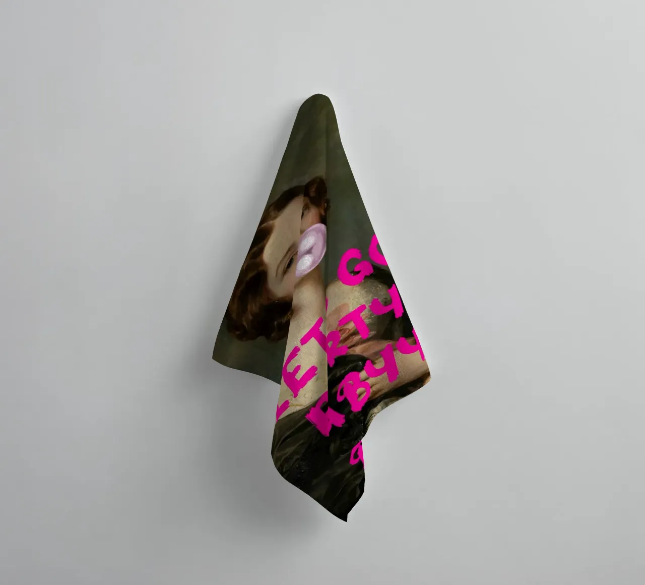 "Let's Go Party Babyy" - Pop Art, Classic Remix, Festive, Pi asciugamano da bagno da NorwesClub