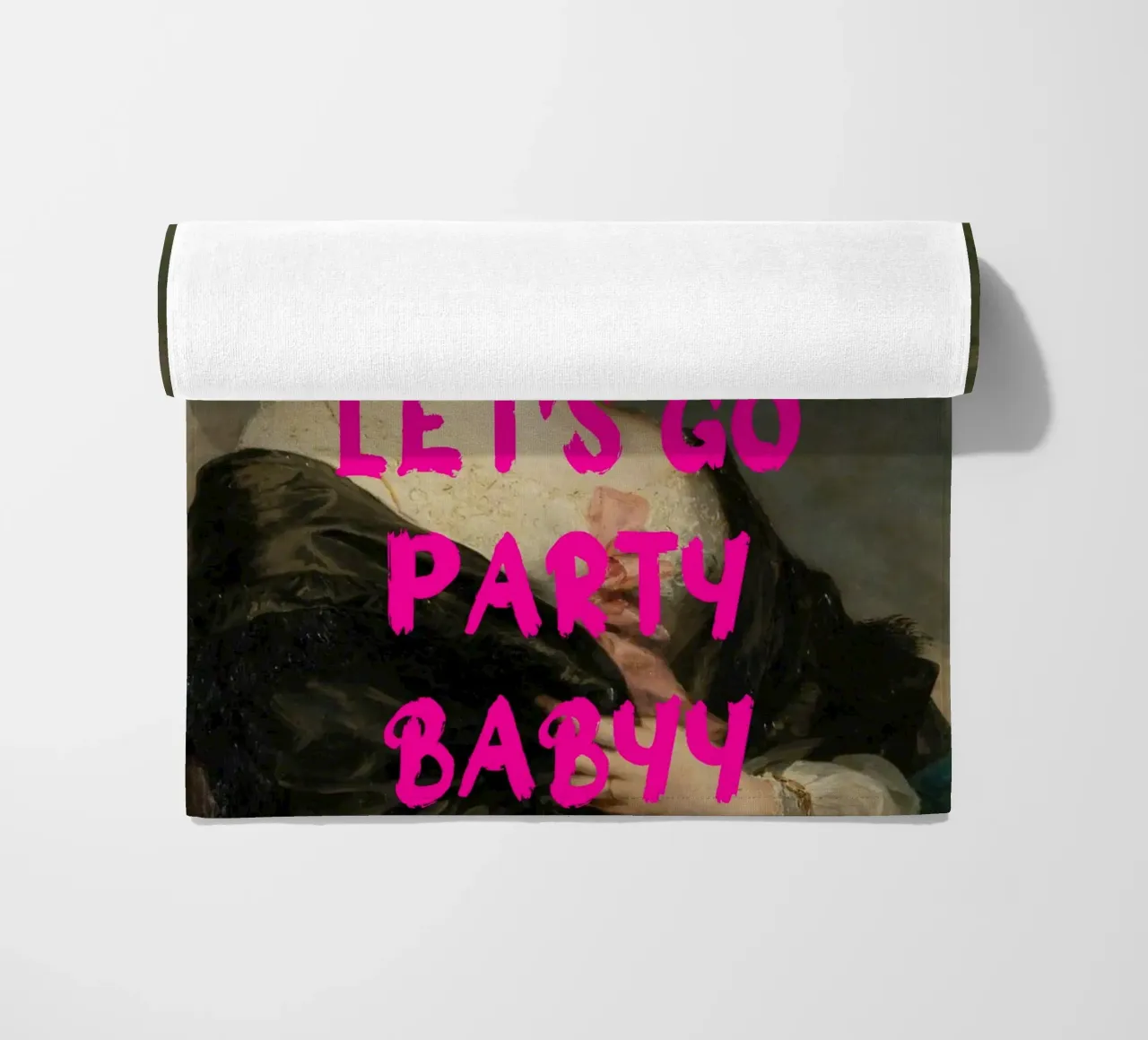 "Let's Go Party Babyy" - Pop Art, Classic Remix, Festive, Pi telo mare da NorwesClub