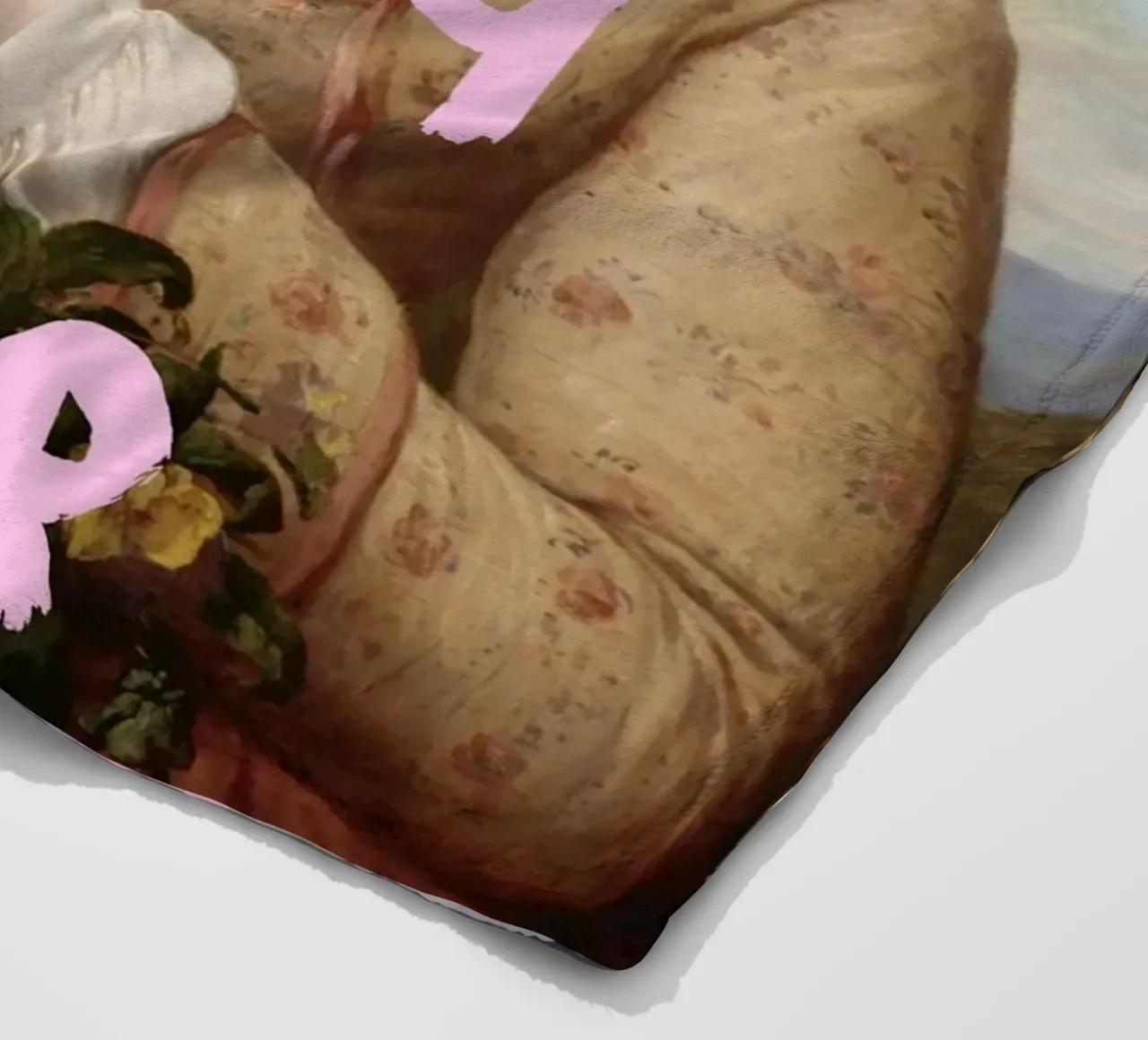 "Aspettando l'Happy Hour" - Pop Art, Remix classico, umorismo, coperta in pile da NorwesClub