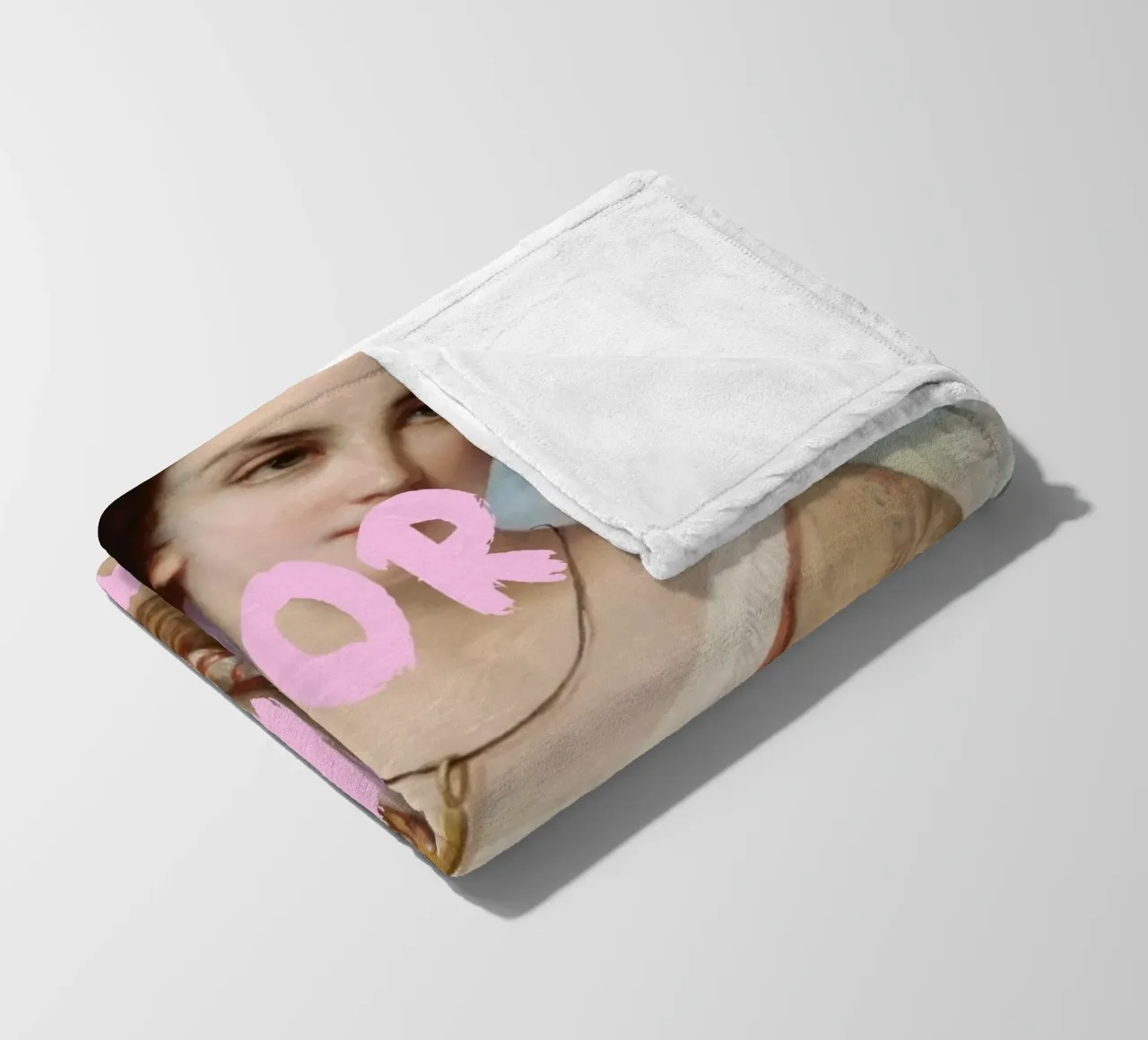 "Aspettando l'Happy Hour" - Pop Art, Remix classico, umorismo, coperta in pile da NorwesClub