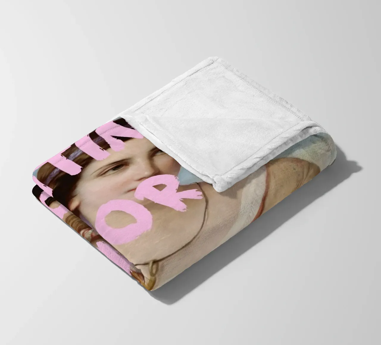 "Aspettando l'Happy Hour" - Pop Art, Remix classico, umorismo, coperta in pile da NorwesClub