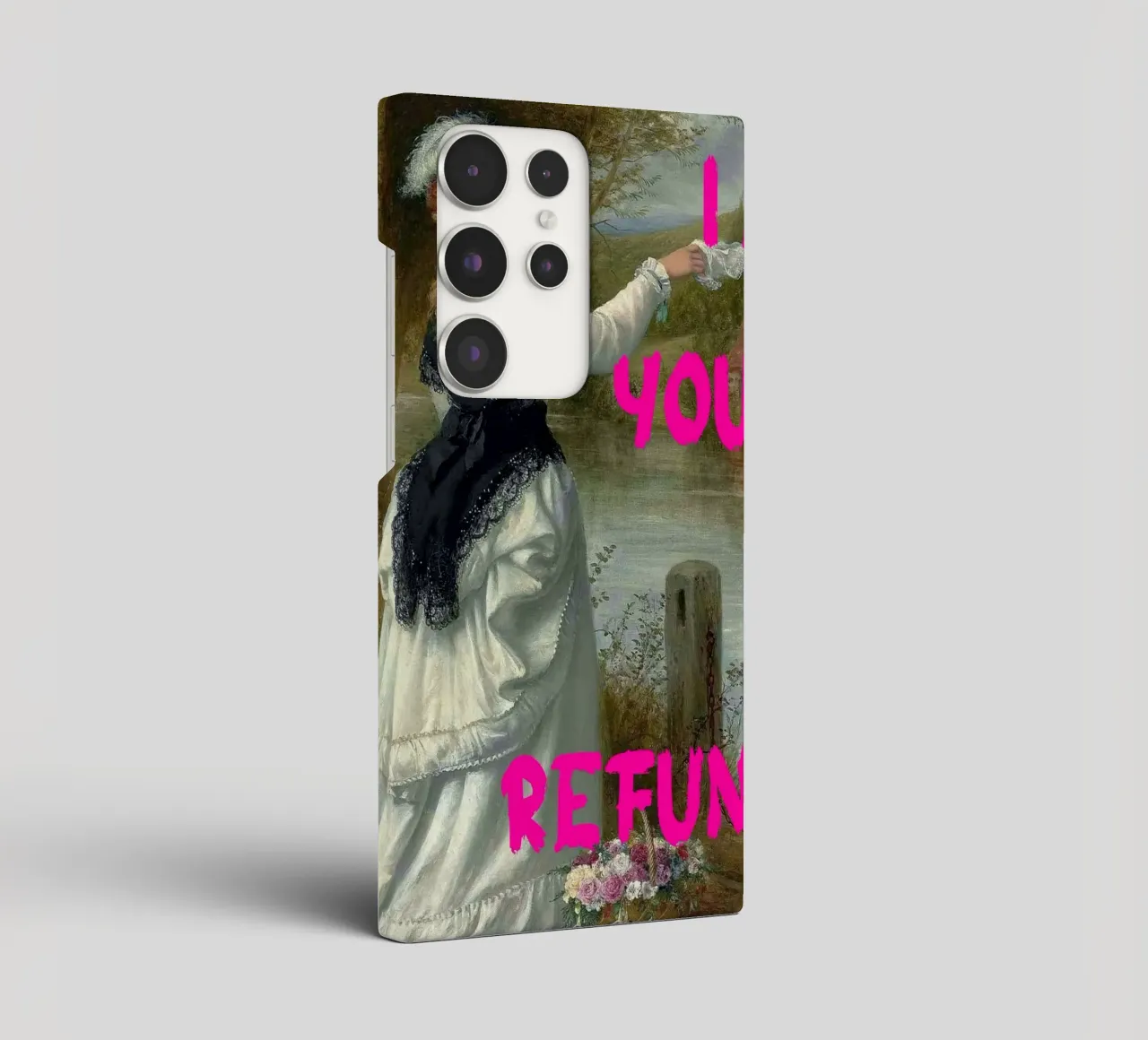 "Tuo, nessun rimborso" - Pop Art, Remix classico, umoristico, audace cover samsung da NorwesClub