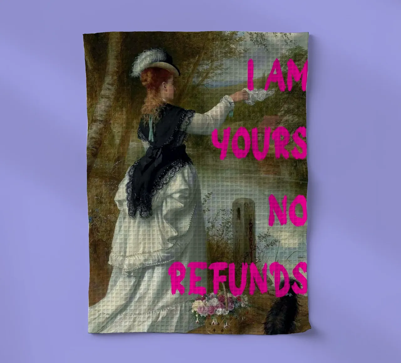 "Tuo, nessun rimborso" - Pop Art, Remix classico, umoristico, audace canovaccio da cucina da NorwesClub