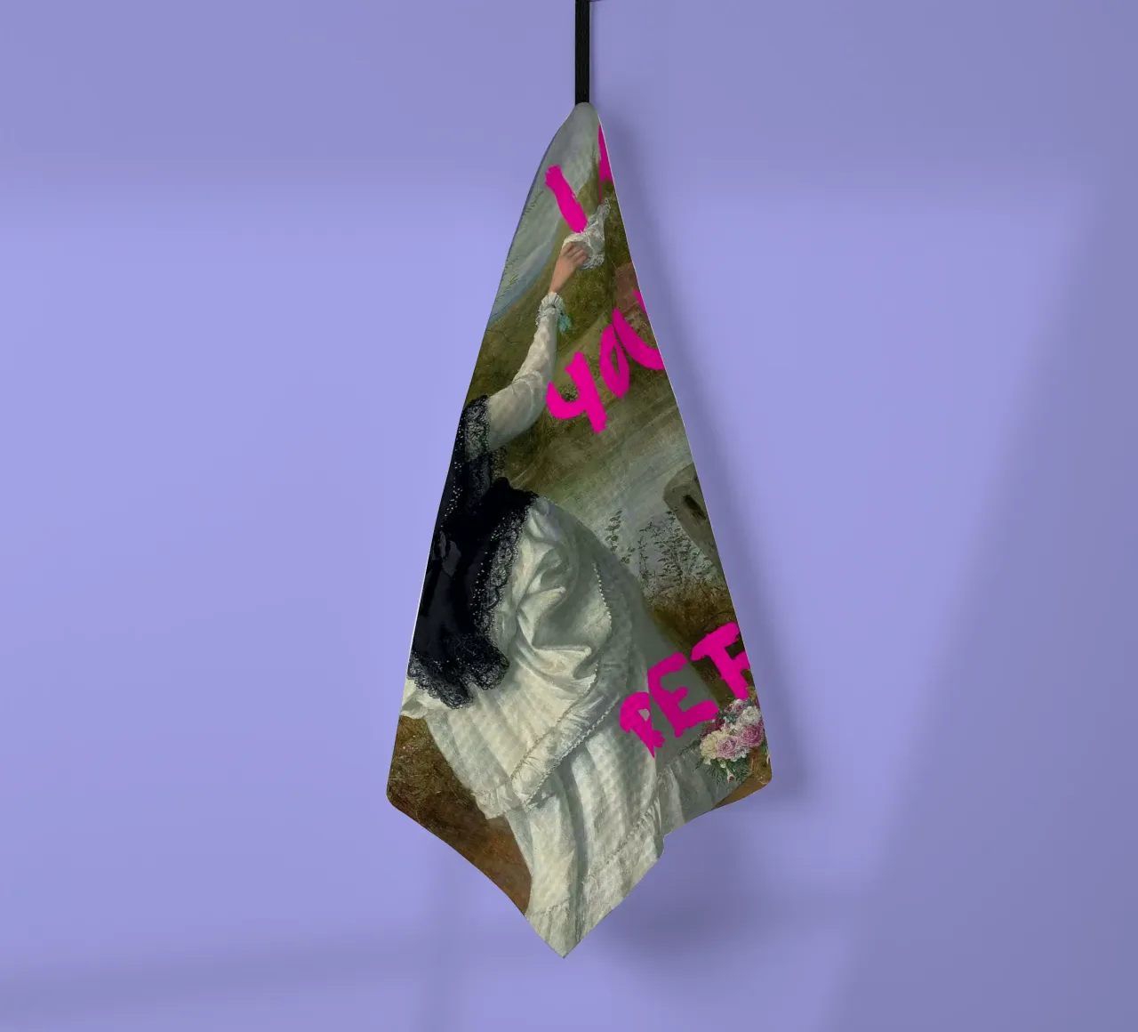 "Tuo, nessun rimborso" - Pop Art, Remix classico, umoristico, audace canovaccio da cucina da NorwesClub