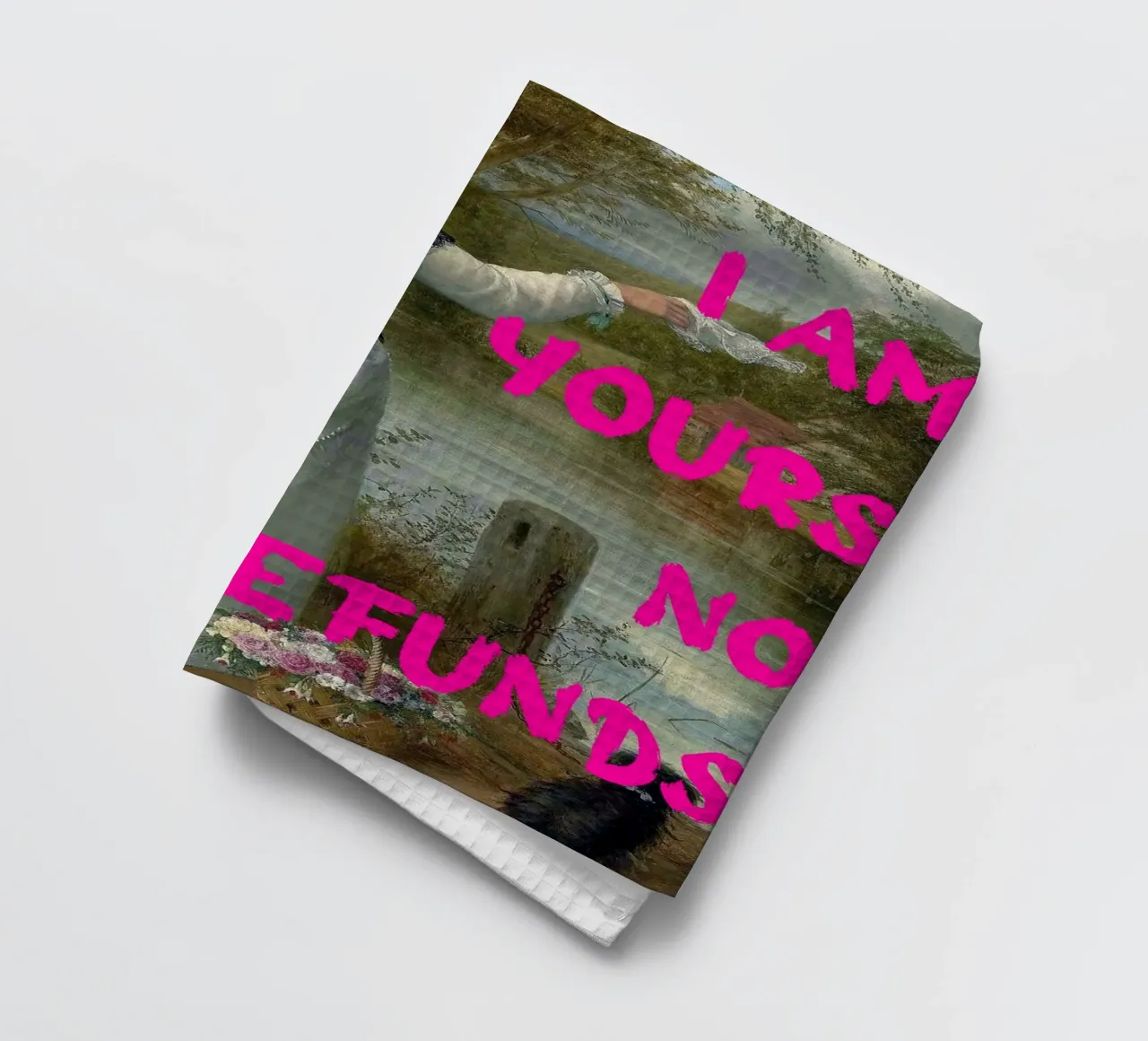 "Tuo, nessun rimborso" - Pop Art, Remix classico, umoristico, audace canovaccio da cucina da NorwesClub