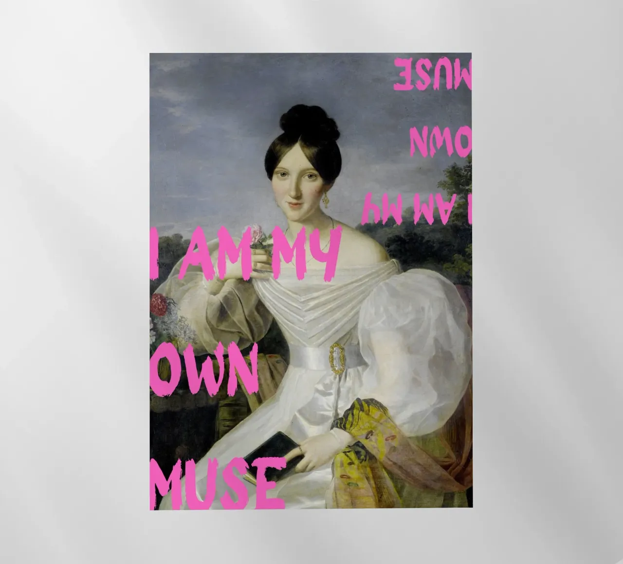 "My Own Muse" - Pop Art, Remix classico, Empowerment, Pink Ae pellicola backlit da NorwesClub