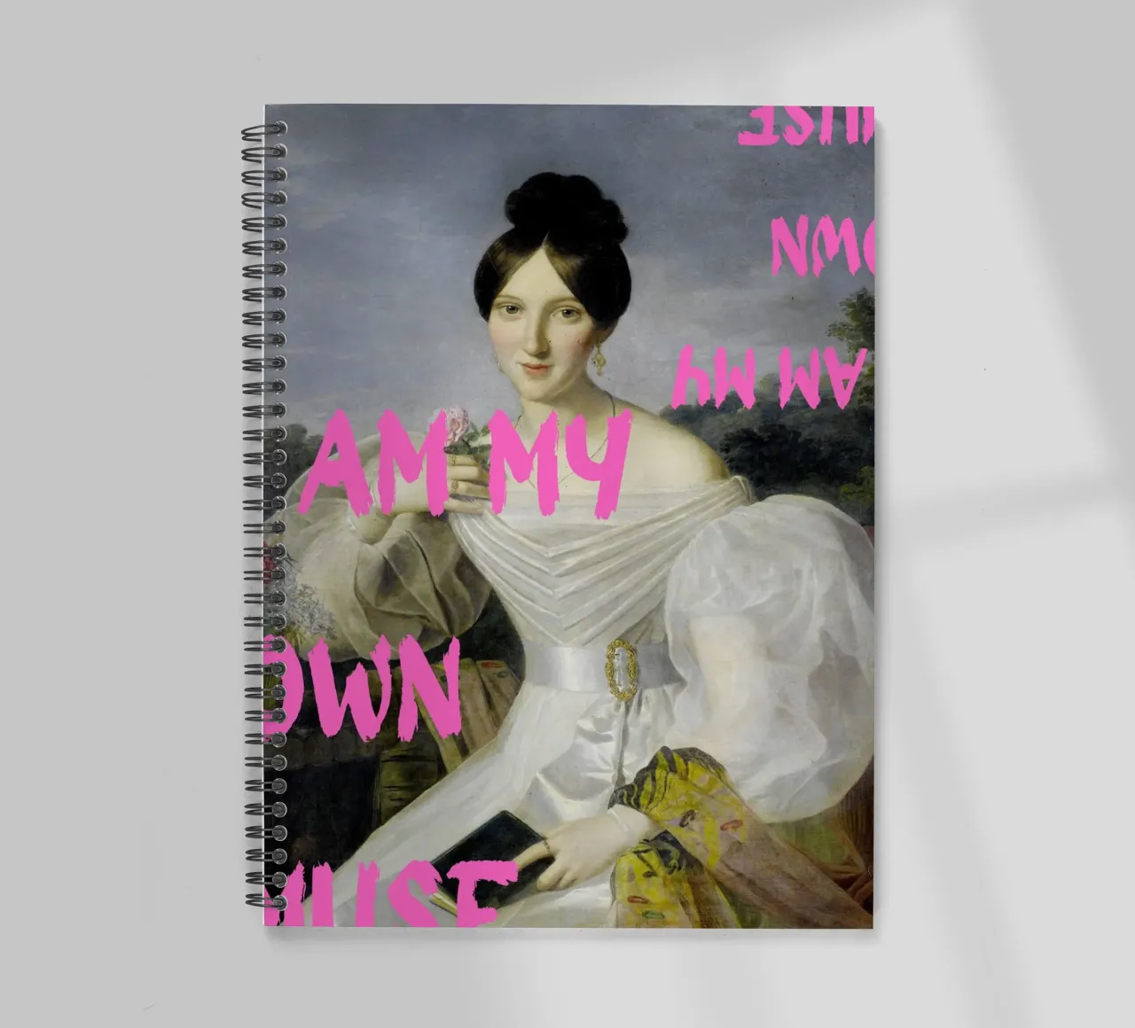 "My Own Muse" - Pop Art, Remix classico, Empowerment, Pink Ae diario ad anelli da NorwesClub