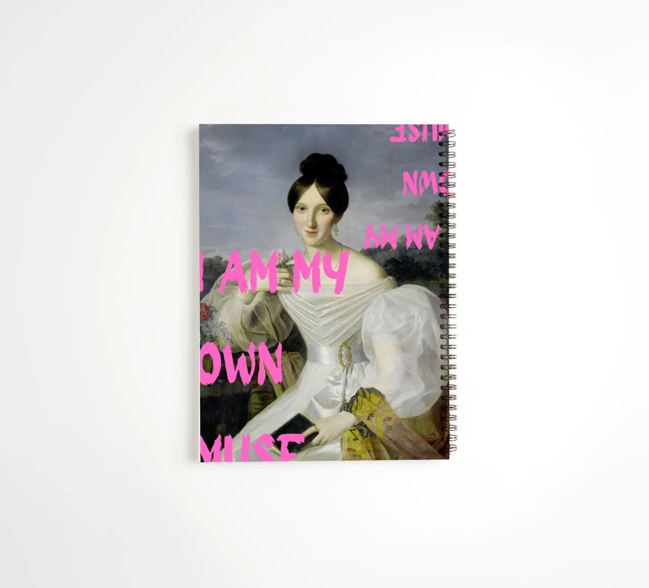 "My Own Muse" - Pop Art, Remix classico, Empowerment, Pink Ae diario ad anelli da NorwesClub