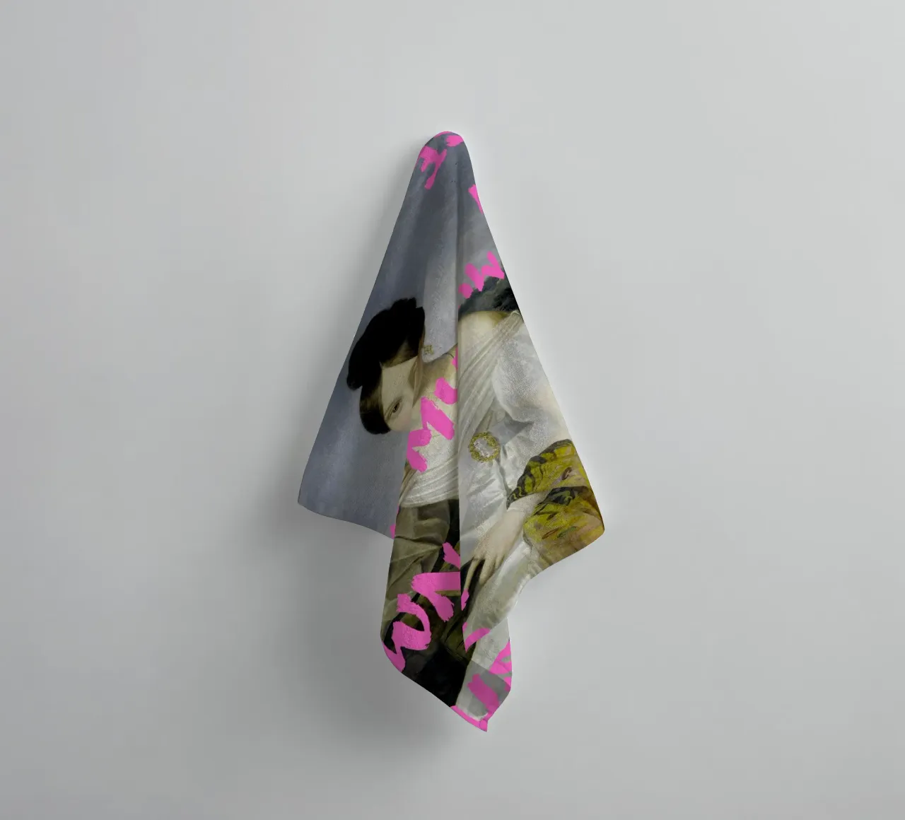 "My Own Muse" - Pop Art, Remix classico, Empowerment, Pink Ae asciugamano da bagno da NorwesClub