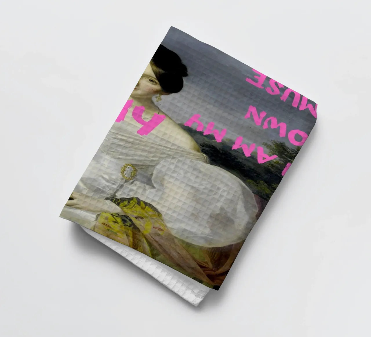 "My Own Muse" - Pop Art, Remix classico, Empowerment, Pink Ae canovaccio da cucina da NorwesClub