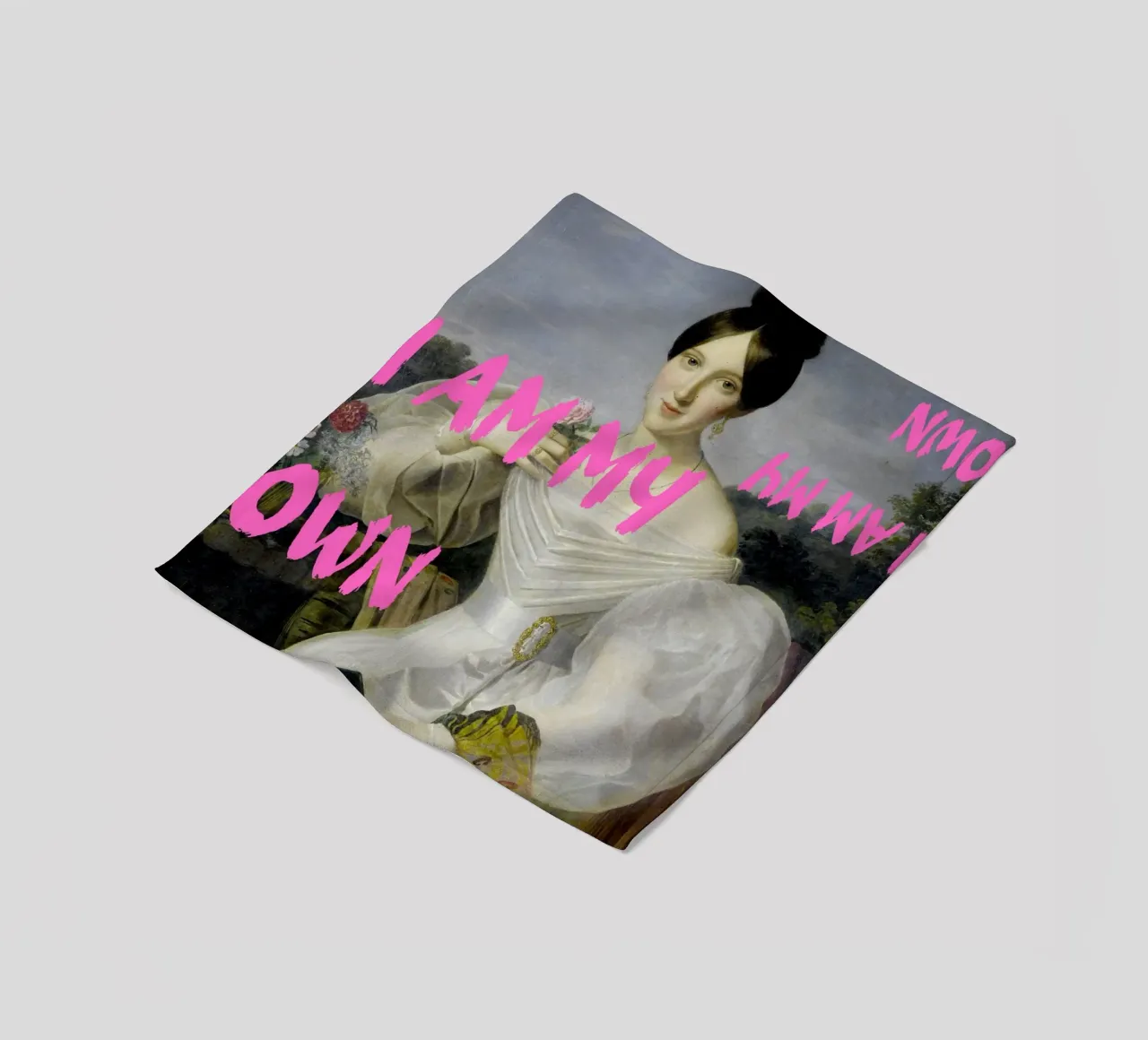 "My Own Muse" - Pop Art, Remix classico, Empowerment, Pink Ae coperta in pile da NorwesClub