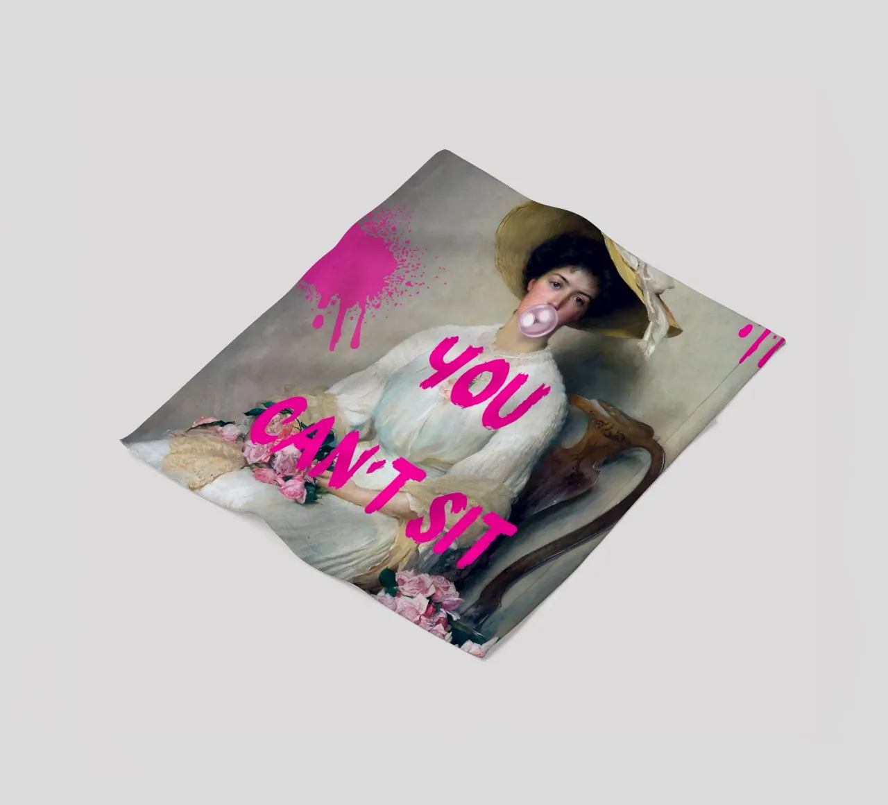 "Can't Sit With Me" - Pop Art, Remix classico, Meme Culture, coperta in pile da NorwesClub