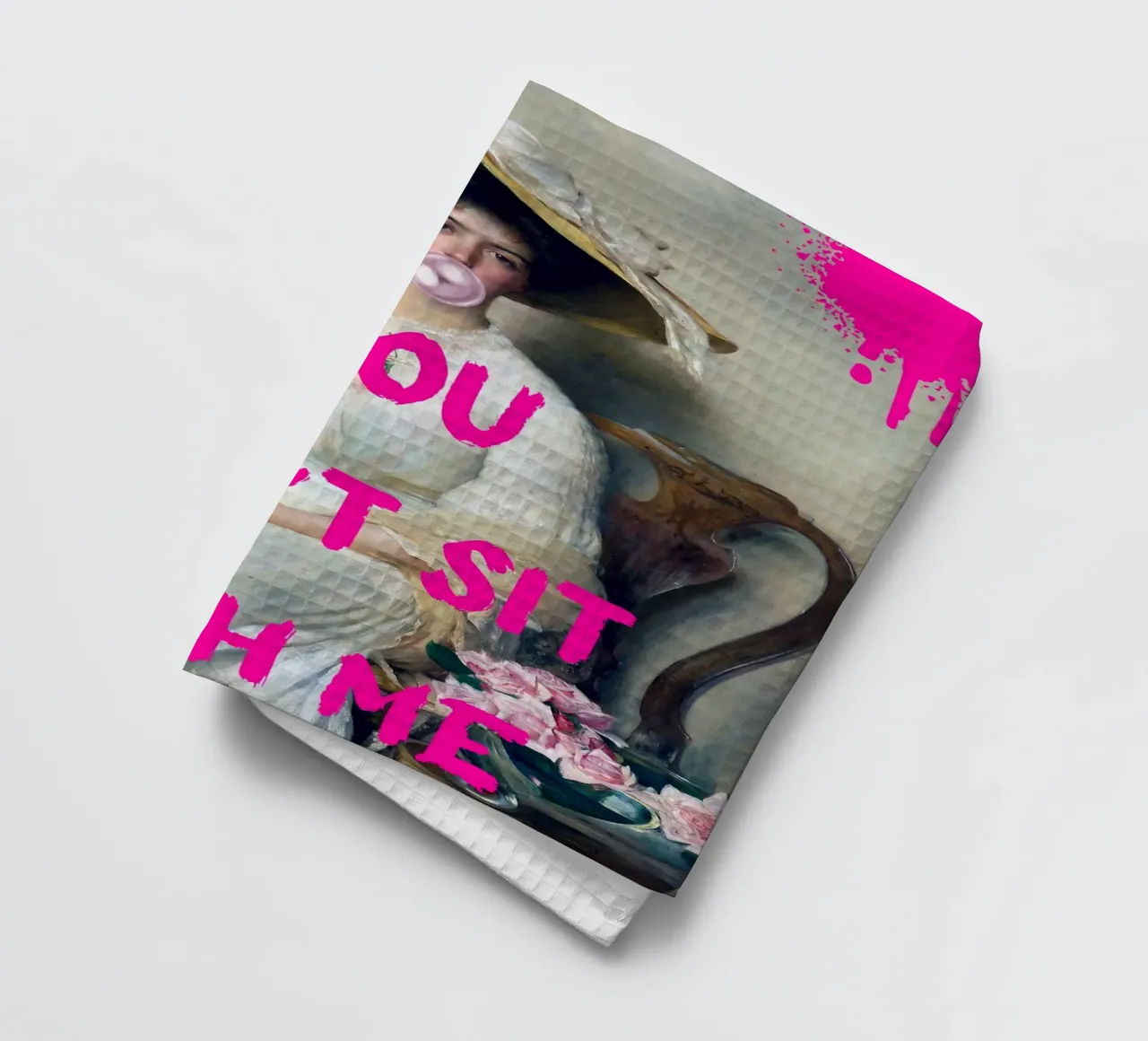 "Can't Sit With Me" - Pop Art, Remix classico, Meme Culture, canovaccio da cucina da NorwesClub