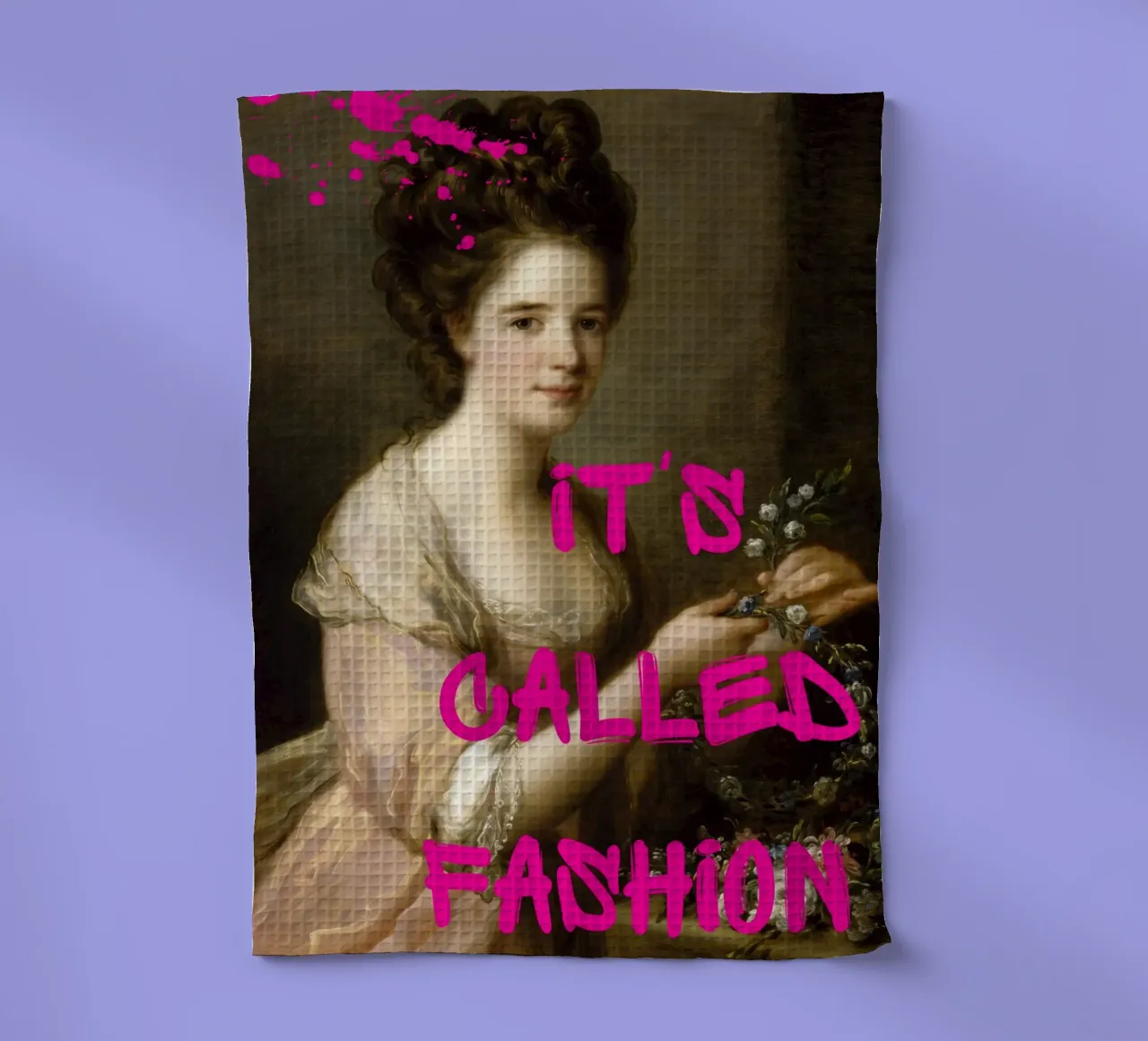 "Si chiama moda" - Kauffman, Pop Art, Trendy, Umoristico canovaccio da cucina da NorwesClub