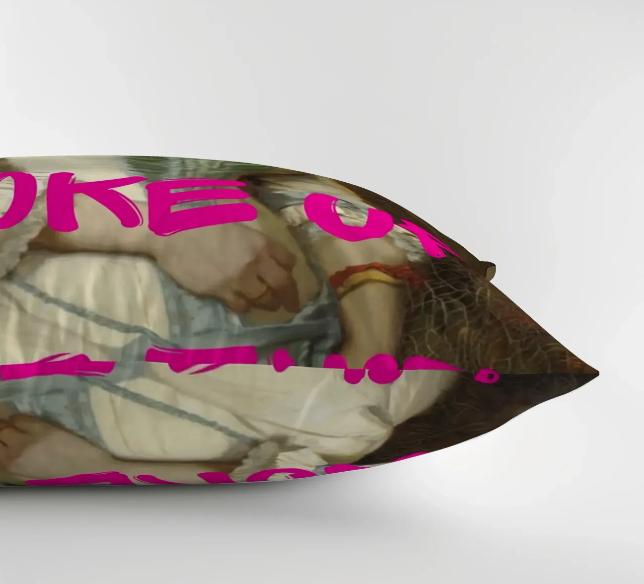 "Woke Up Like This" - Pop Art, Remix classico, Umoristico, Tren cuscino da NorwesClub