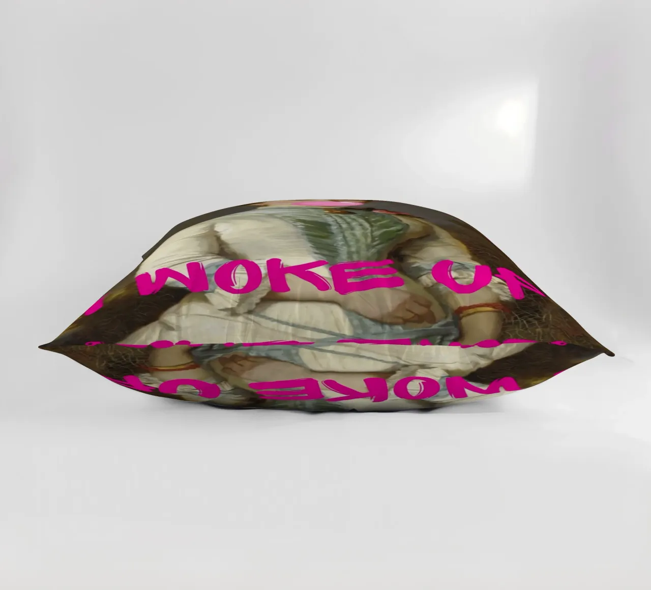 "Woke Up Like This" - Pop Art, Remix classico, Umoristico, Tren cuscino da NorwesClub