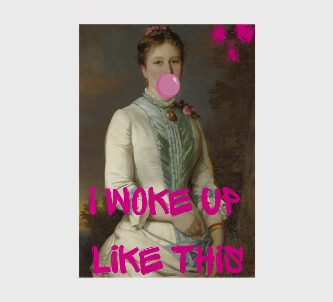 "Woke Up Like This" - Pop Art, Remix classico, Umoristico, Tren diario da NorwesClub