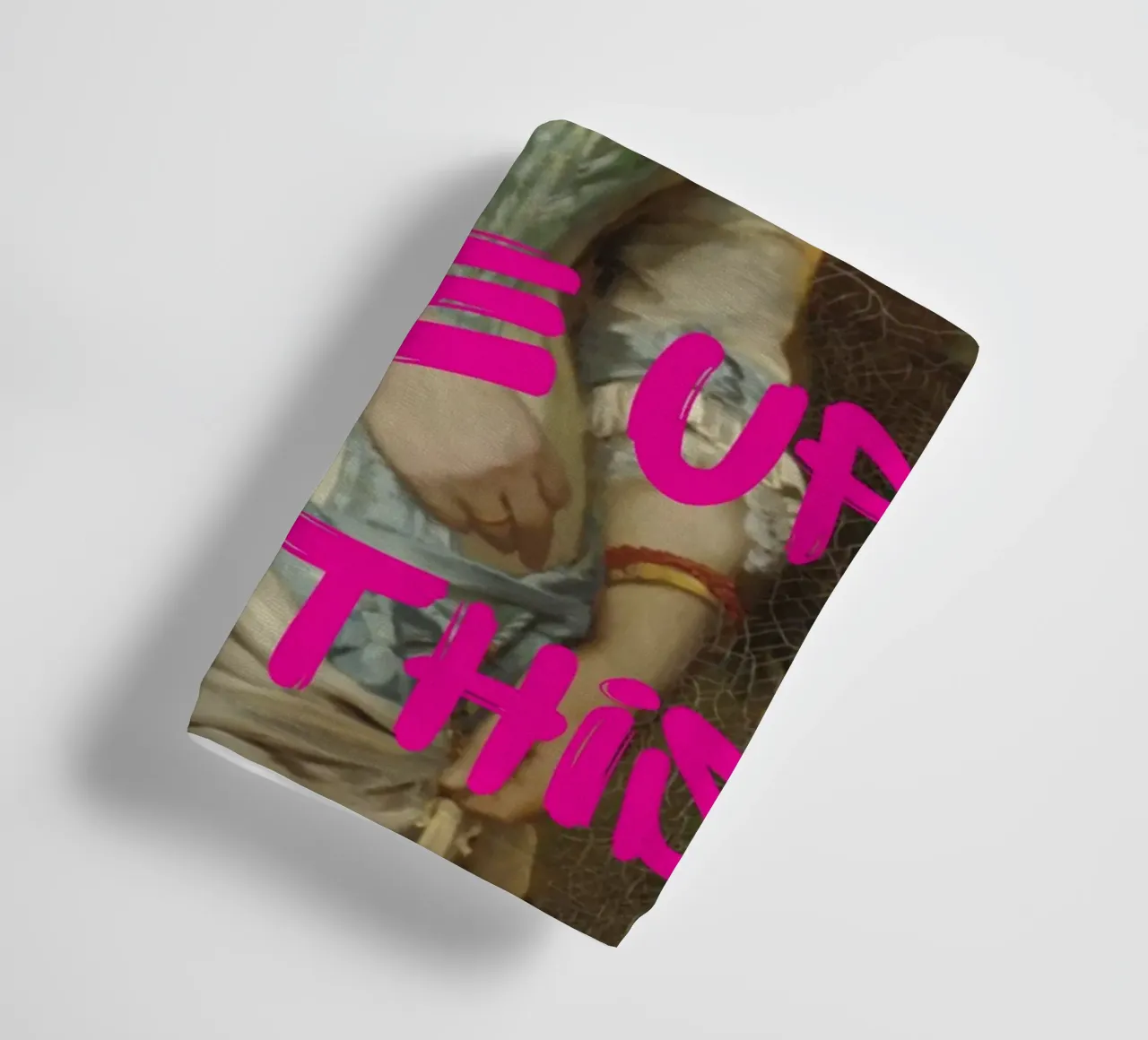 "Woke Up Like This" - Pop Art, Remix classico, Umoristico, Tren asciugamano da bagno da NorwesClub