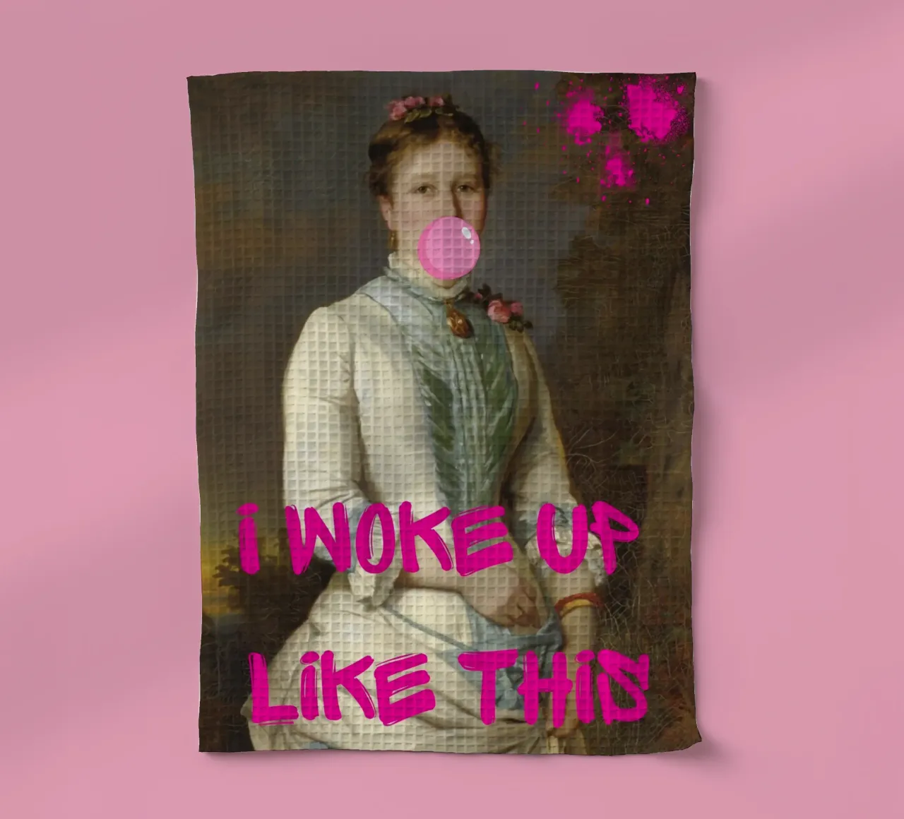 "Woke Up Like This" - Pop Art, Remix classico, Umoristico, Tren canovaccio da cucina da NorwesClub