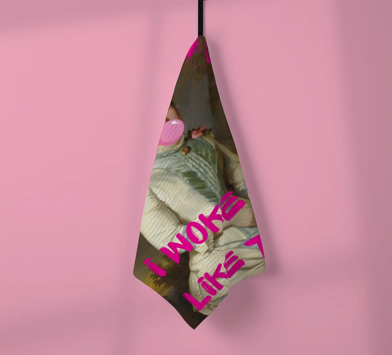 "Woke Up Like This" - Pop Art, Remix classico, Umoristico, Tren canovaccio da cucina da NorwesClub