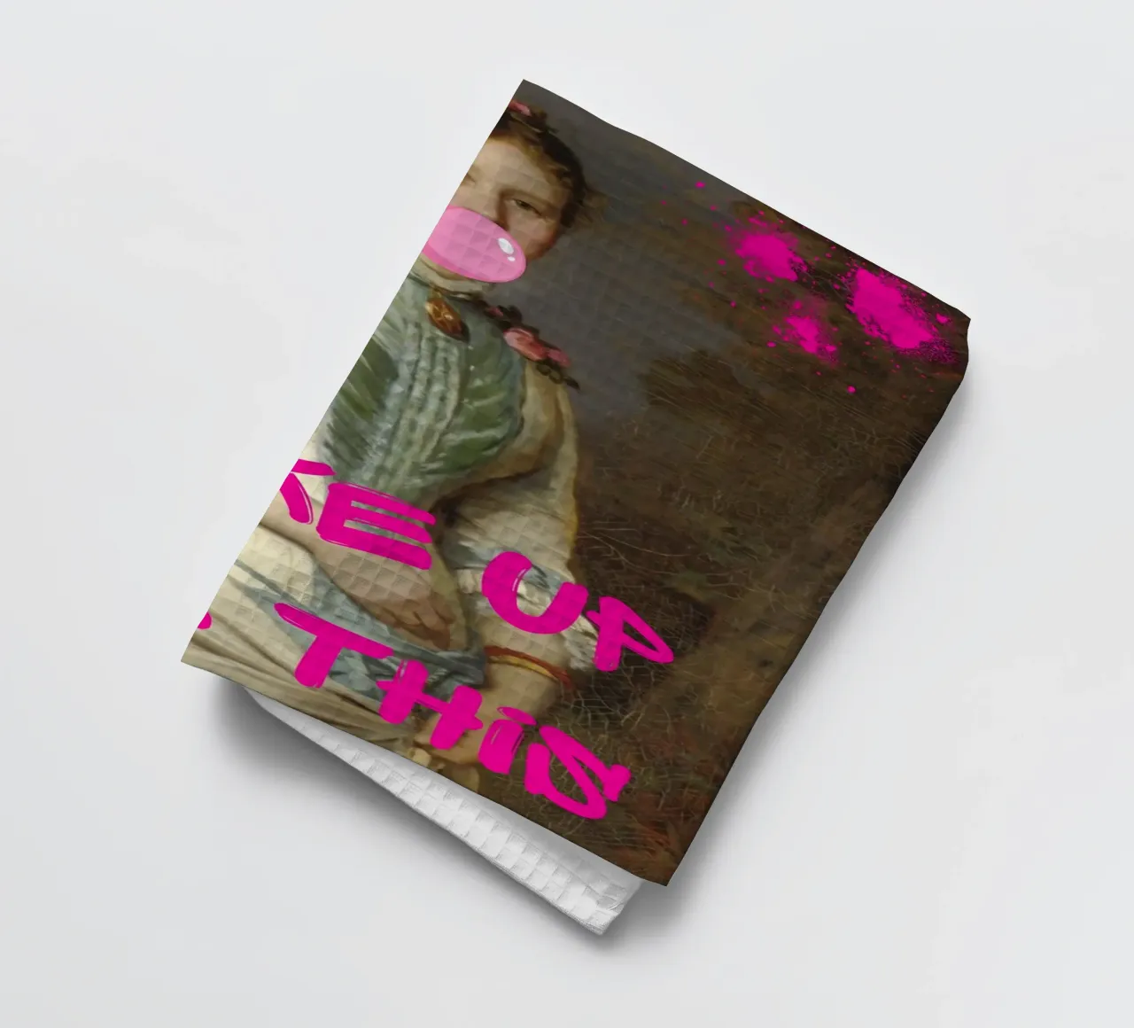 "Woke Up Like This" - Pop Art, Remix classico, Umoristico, Tren canovaccio da cucina da NorwesClub