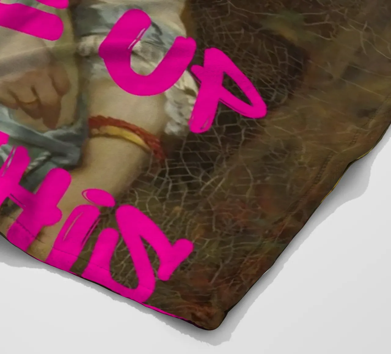 "Woke Up Like This" - Pop Art, Remix classico, Umoristico, Tren coperta in pile da NorwesClub