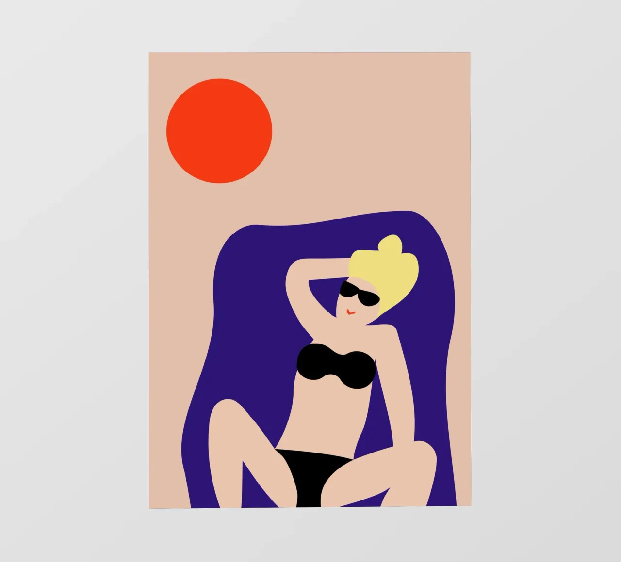 sunbath. telo in pvc da FRICKE DESIGN