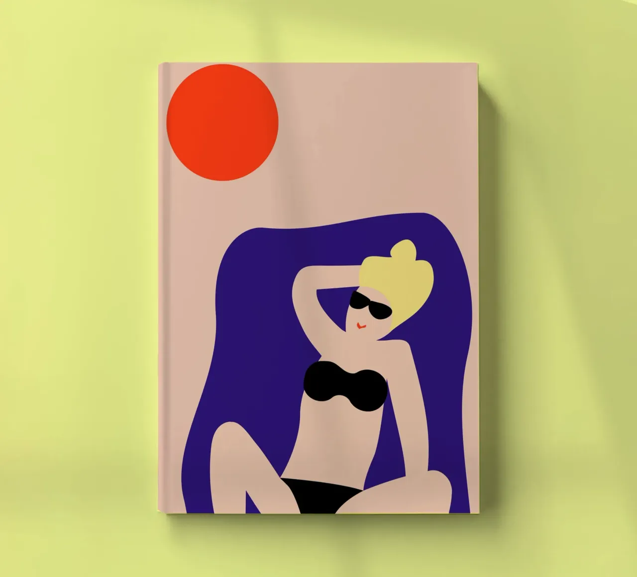 sunbath. notebook by FRICKE DESIGN