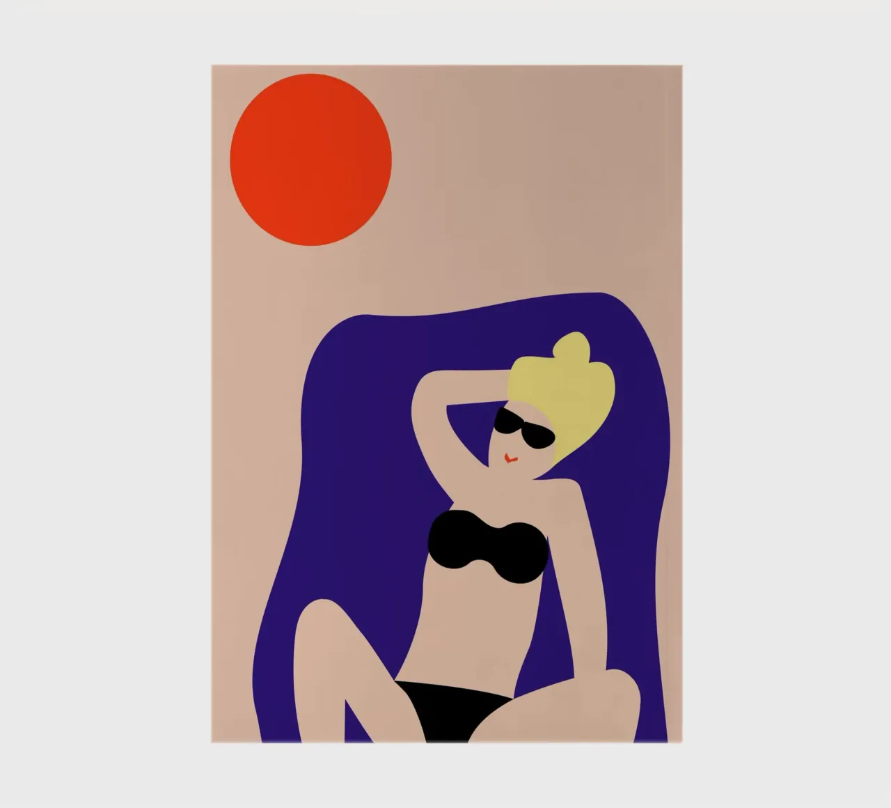 sunbath. notebook by FRICKE DESIGN
