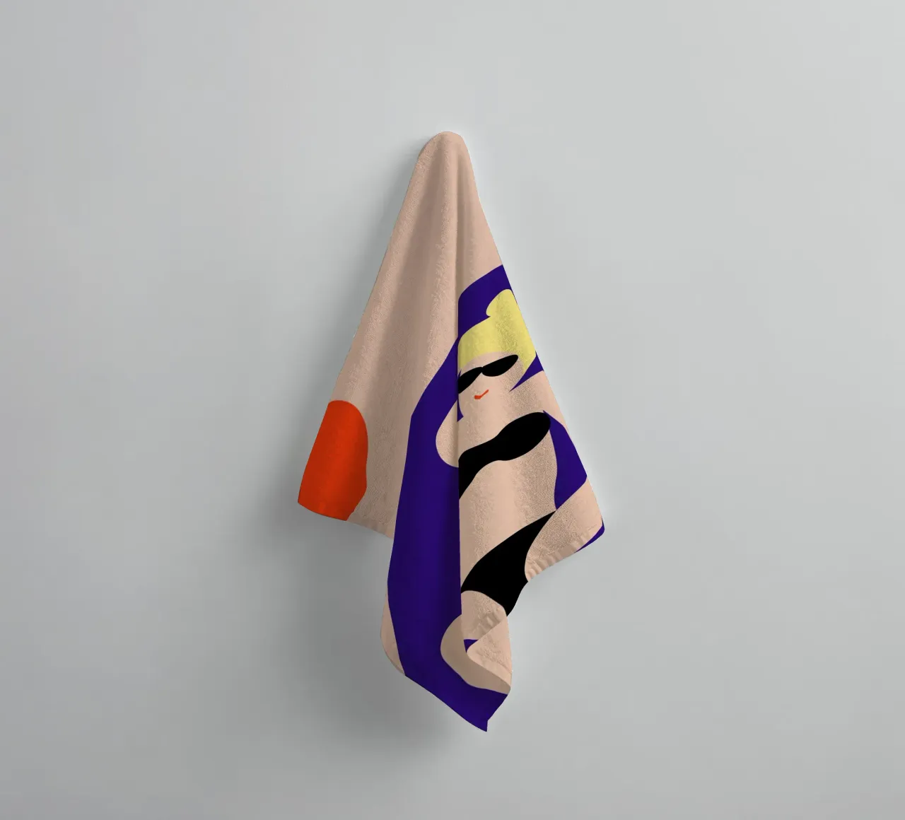 sunbath. asciugamano da bagno da FRICKE DESIGN
