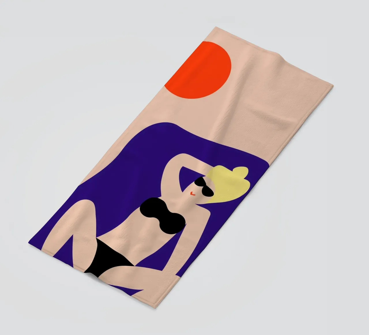 sunbath. telo mare da FRICKE DESIGN