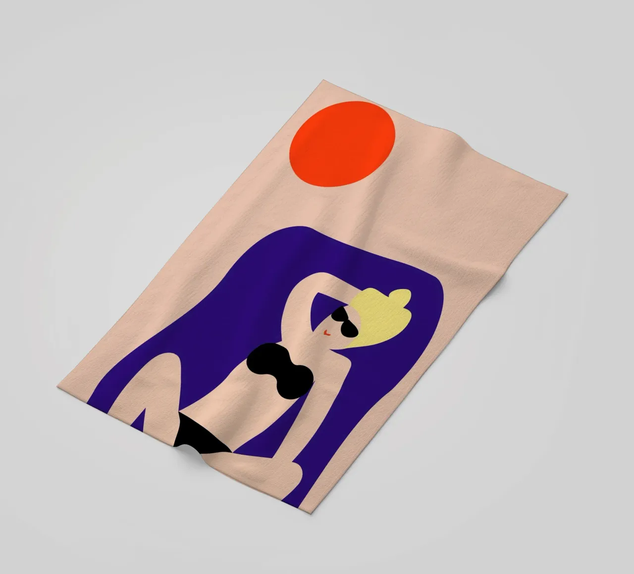 sunbath. telo mare da FRICKE DESIGN