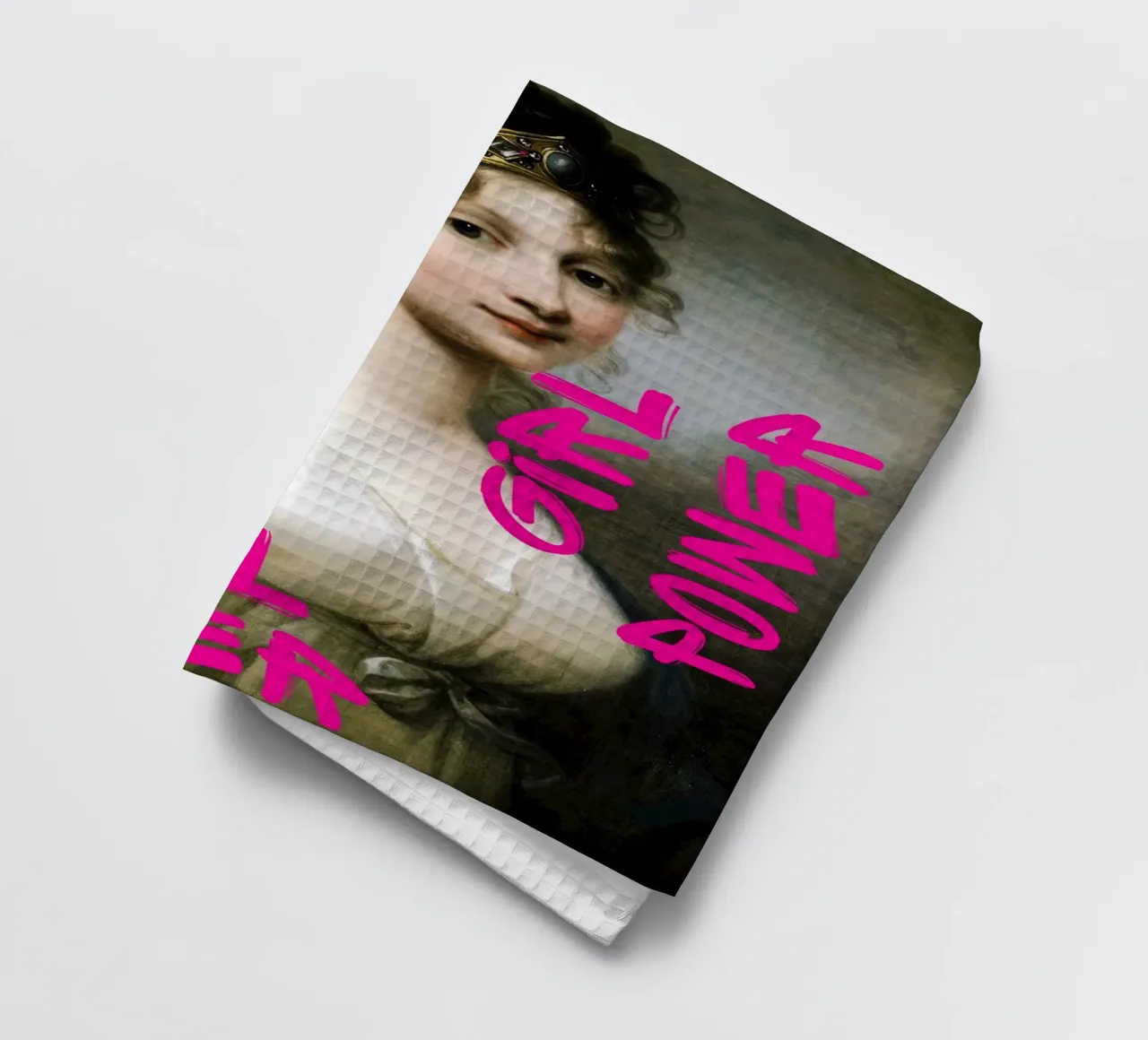 "Girl Power Princess" - Pop Art, Remix classico, Empowerment, canovaccio da cucina da NorwesClub