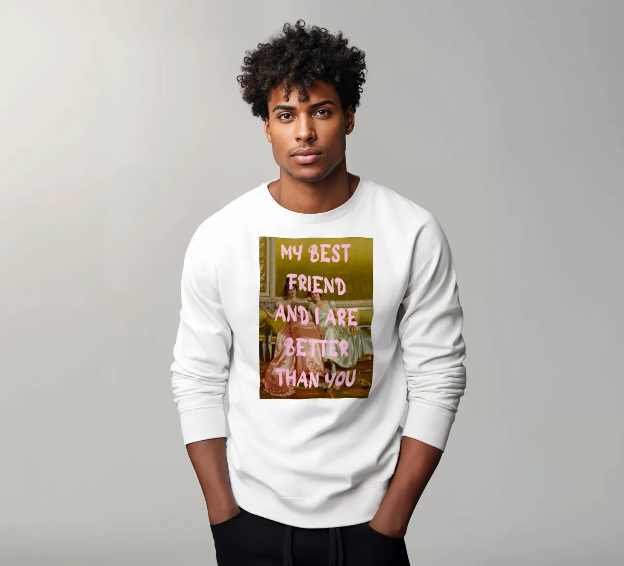 "Better Than You" - Pop Art, Remix classique, Humour, Ami sweat de NorwesClub