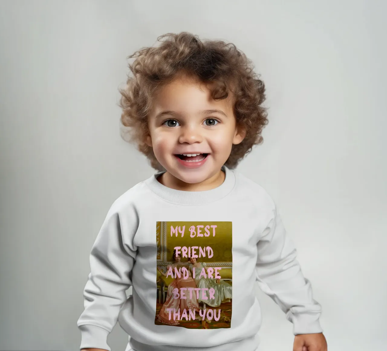 "Better Than You" - Pop Art, Remix classico, Umoristico, Amico felpa neonato da NorwesClub