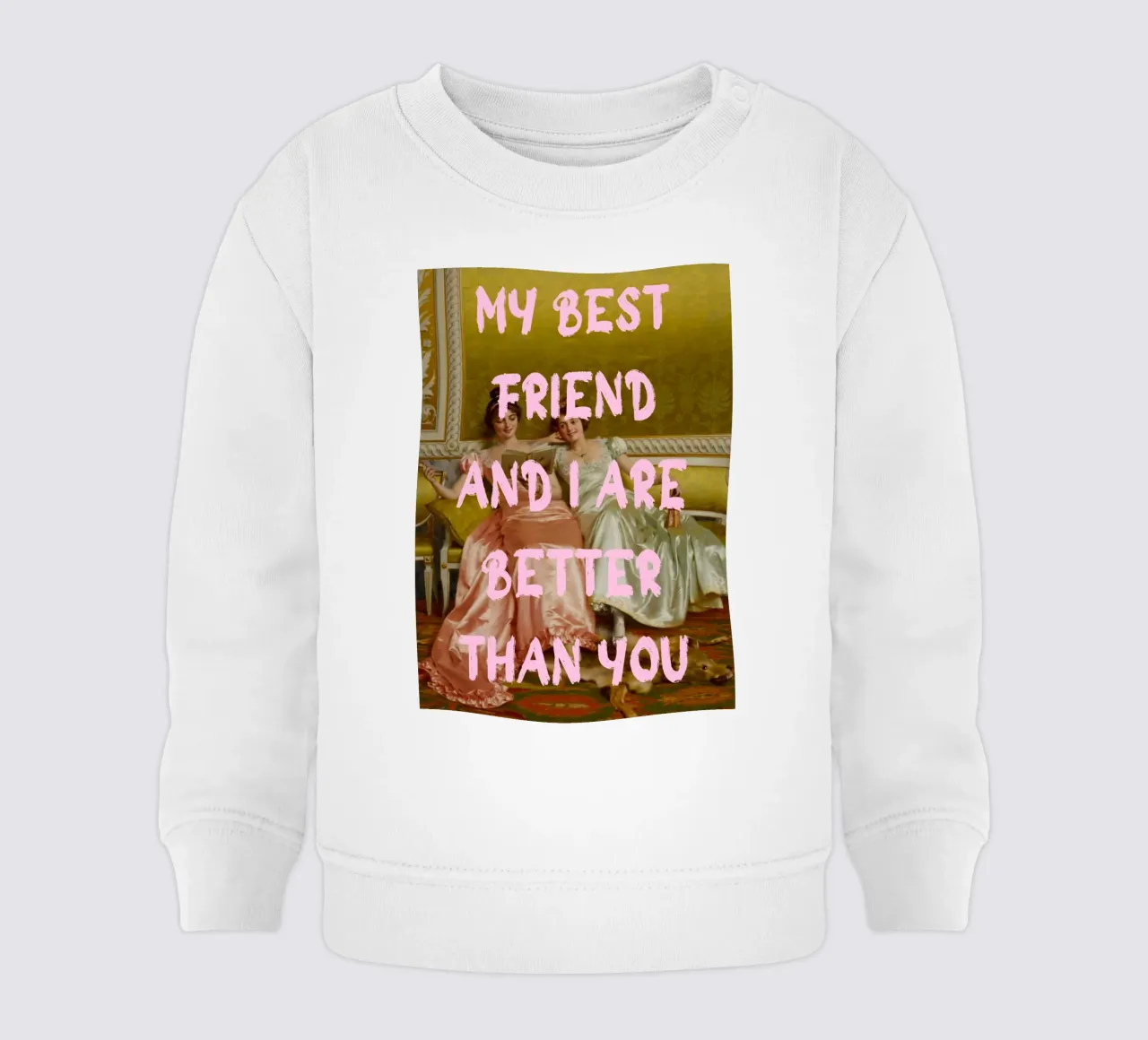 "Better Than You" - Pop Art, Remix classico, Umoristico, Amico felpa neonato da NorwesClub