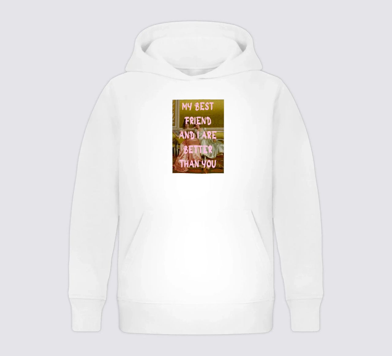 "Better Than You" - Pop Art, Remix classico, Umoristico, Amico felpa bambino con cappuccio da NorwesClub
