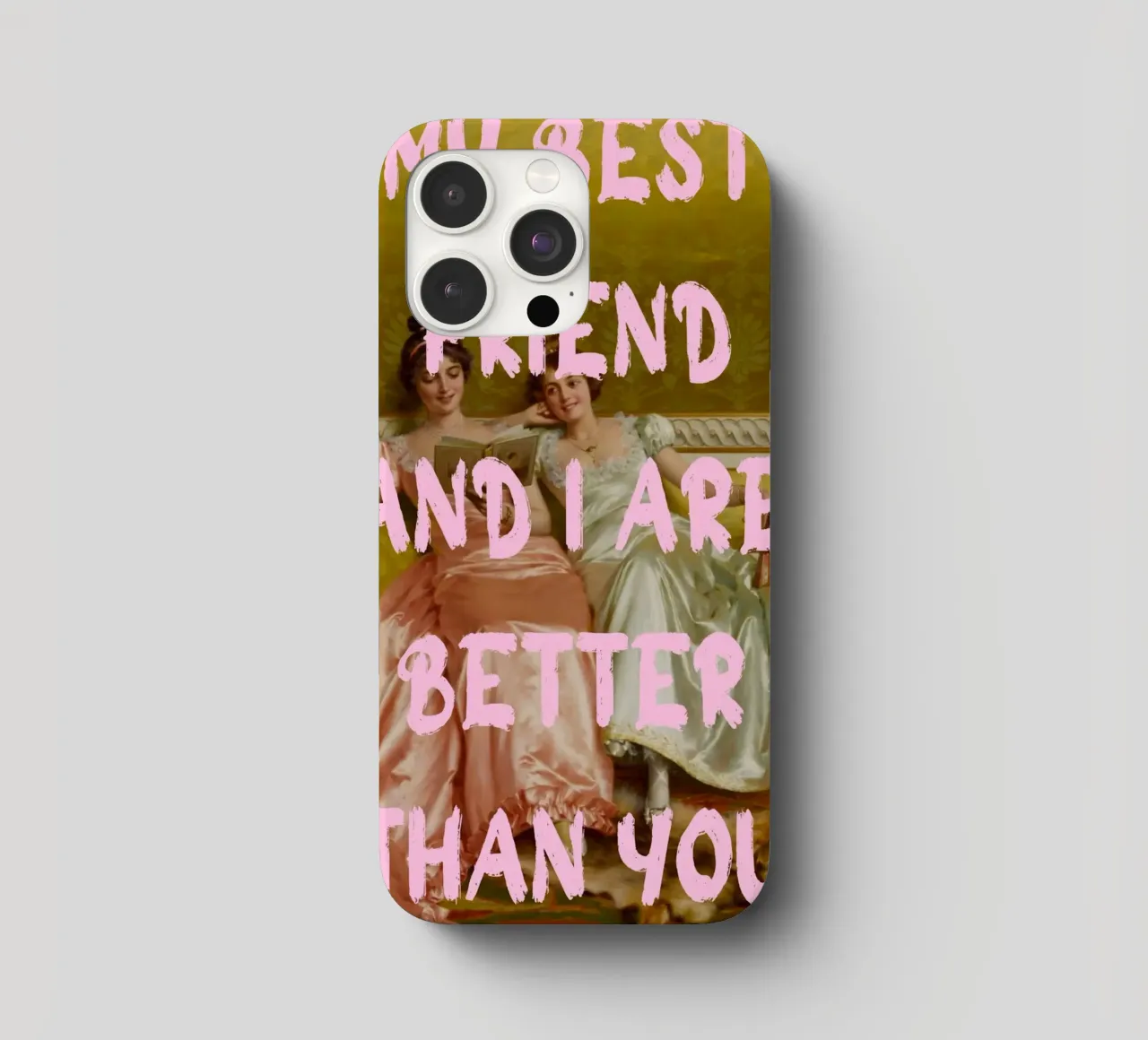"Better Than You" - Pop Art, Remix classico, Umoristico, Amico cover iphone da NorwesClub