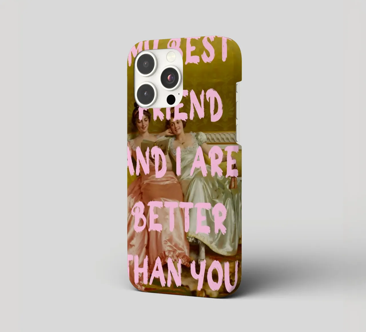 "Better Than You" - Pop Art, Remix classico, Umoristico, Amico cover iphone da NorwesClub