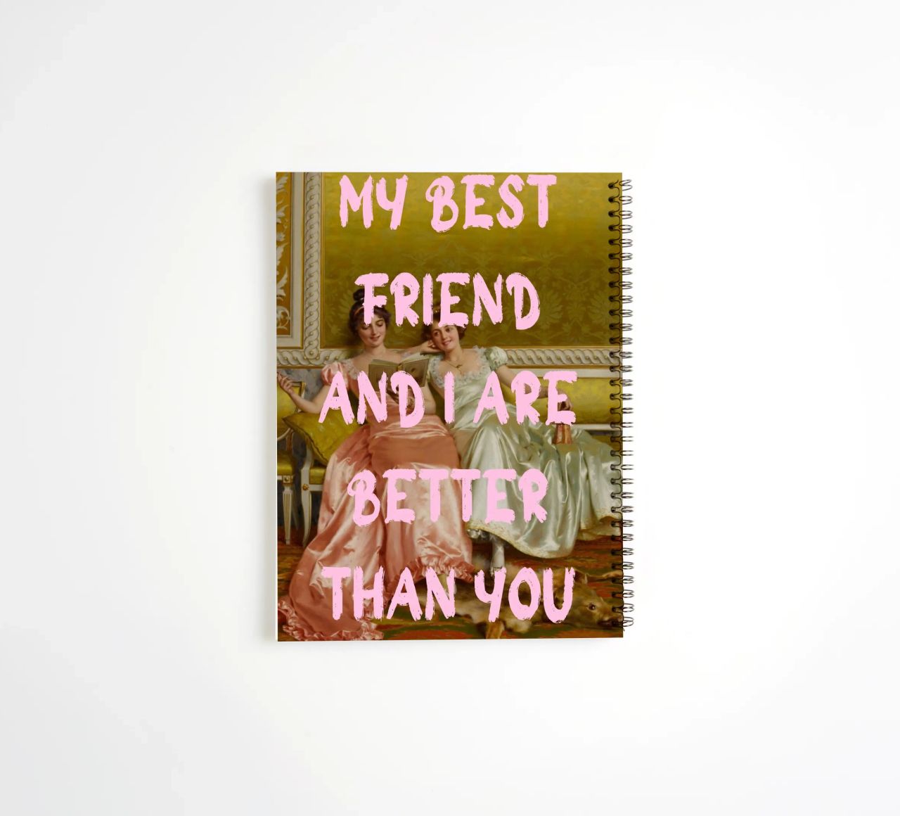 "Better Than You" - Pop Art, Remix classico, Umoristico, Amico diario ad anelli da NorwesClub