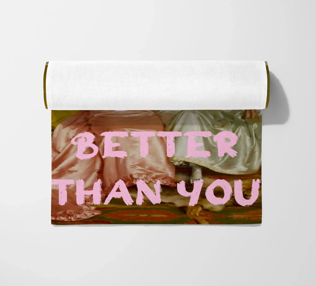 "Better Than You" - Pop Art, Remix classico, Umoristico, Amico telo mare da NorwesClub