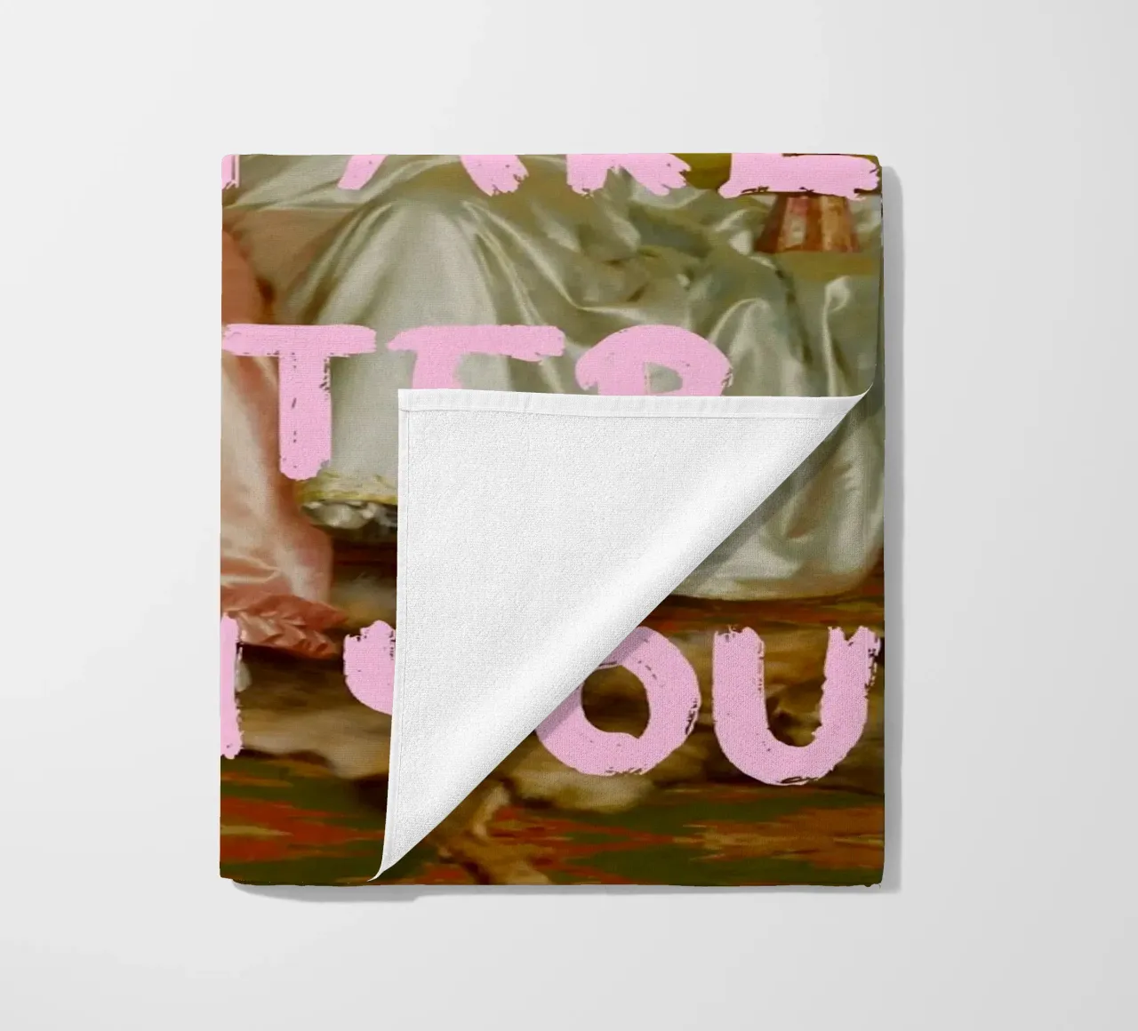 "Better Than You" - Pop Art, Klassieke remix, humoristisch, vriend strandhanddoek van NorwesClub