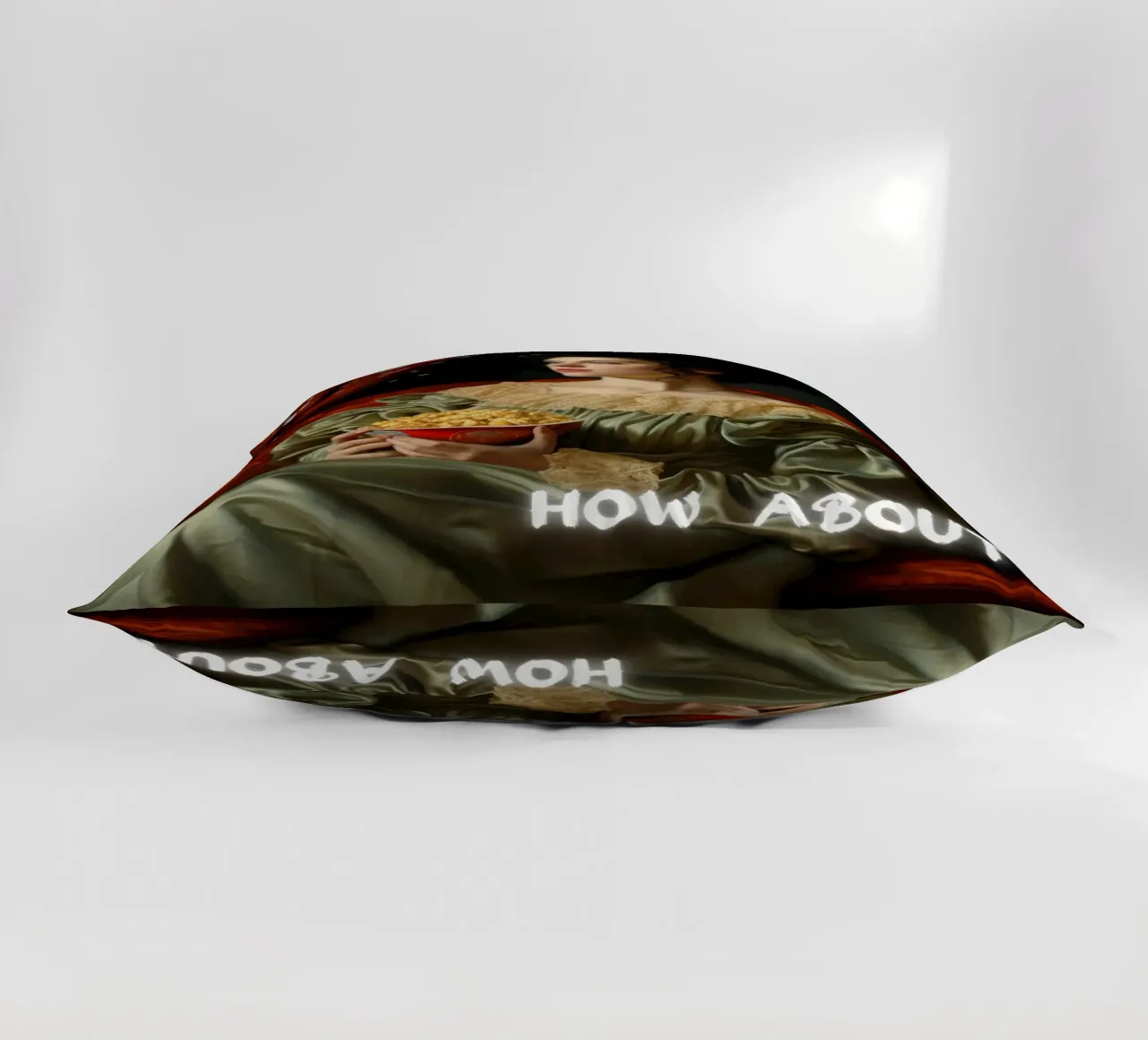 "How About No" - Pop Art, Remix classico, umoristico, moderno Tw cuscino da NorwesClub
