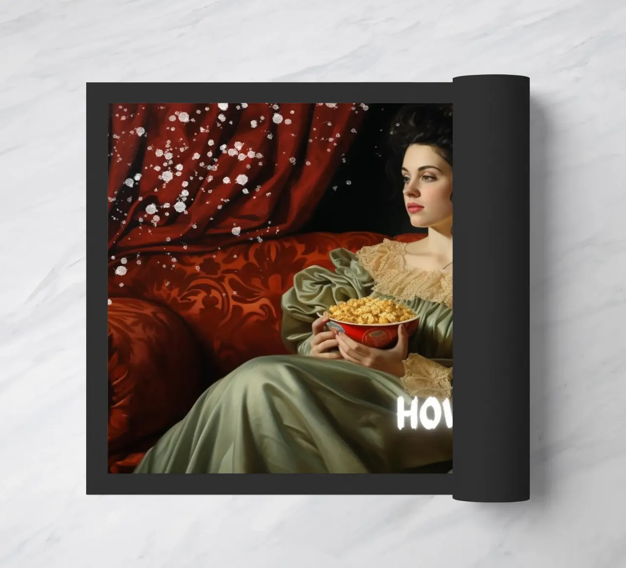 "How About No" - Pop Art, Remix classico, umoristico, moderno Tw zerbino da NorwesClub