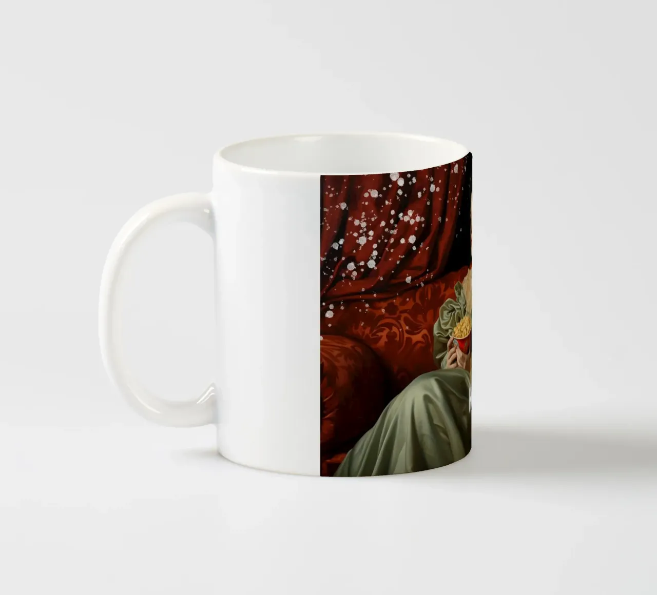 "How About No" - Pop Art, Remix classico, umoristico, moderno Tw tazza in ceramica da NorwesClub