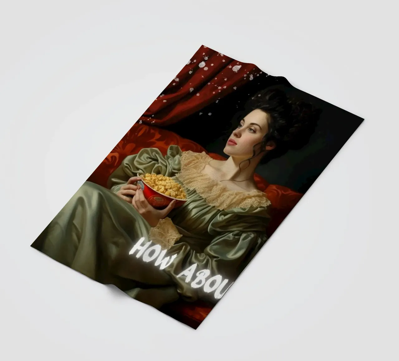 "How About No" - Pop Art, Remix classico, umoristico, moderno Tw coperta in pile da NorwesClub