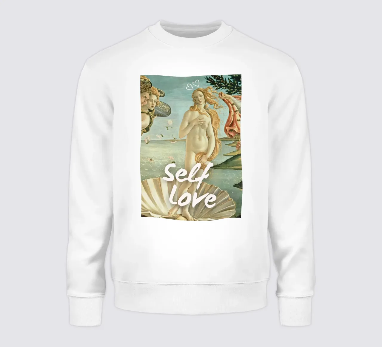 "Self Love Venus" - Botticelli Remix, Diosa, Empoderamiento, sudadera de NorwesClub